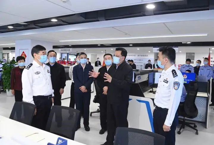 浙江省委書記袁家軍對杭州公安數字化疫情防控表示肯定